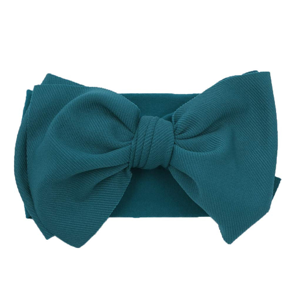 KIDOCHEESE 5-pack hairbands in solid colors for everyday dress-up