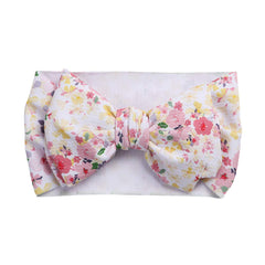 KIDOCHEESE Big Bows Hairband mint, playful touch for outdoor adventures.
