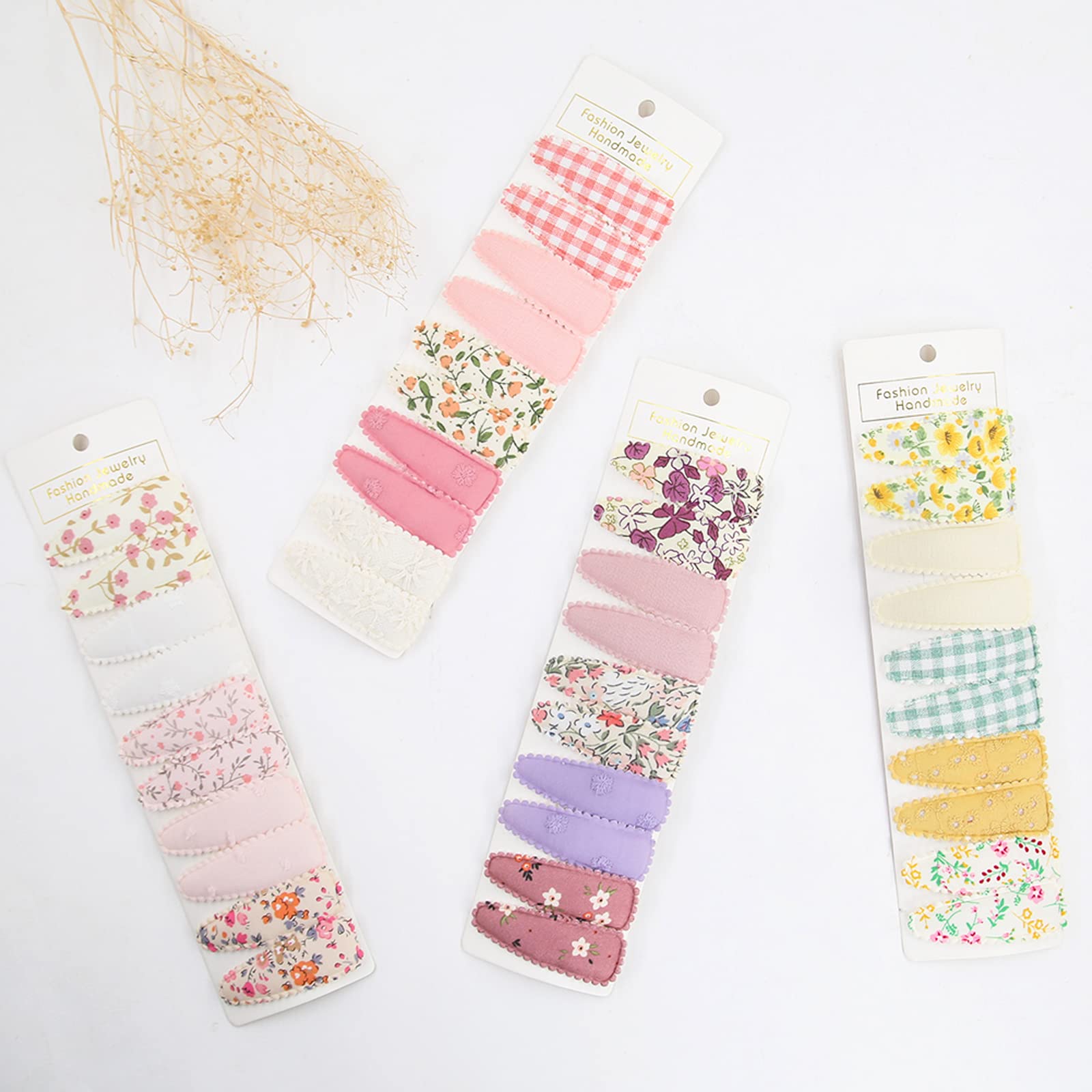 KIDOCHEESE colorful-assorted-hair-clips for versatile outfit coordination