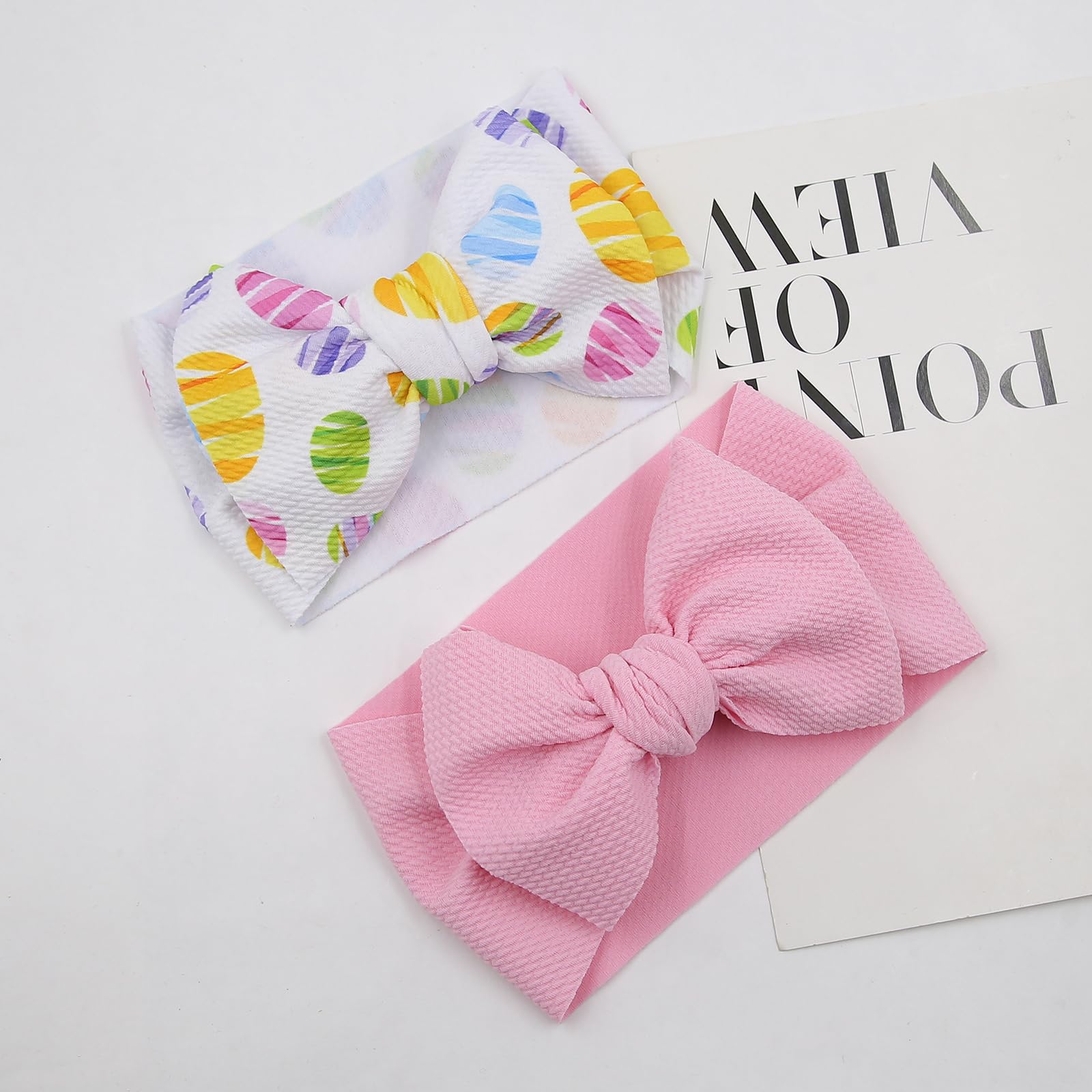 KIDOCHEESE Easter headband size fits 3m-4y, adjustable for growing kids