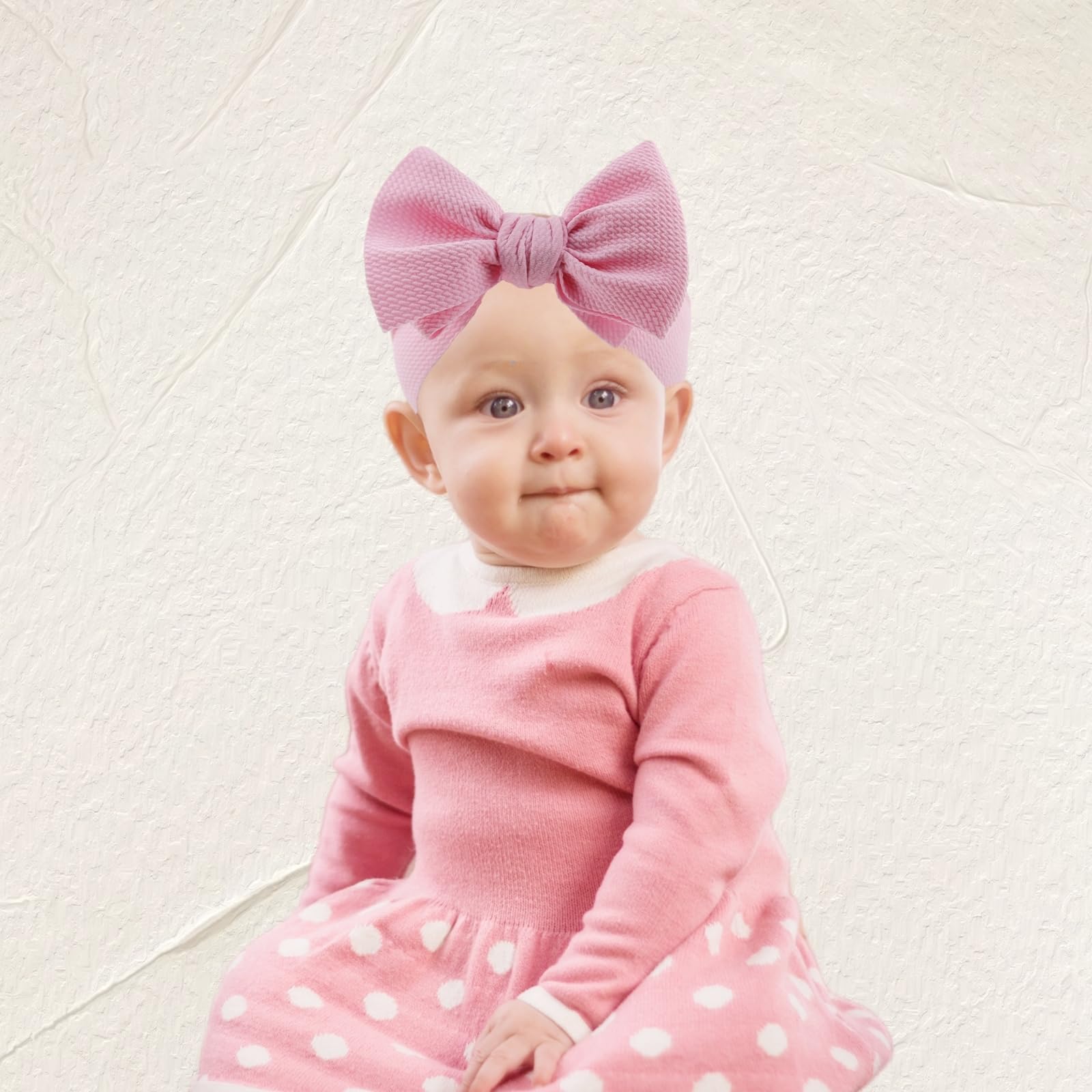 KIDOCHEESE Easter headband stretchable soft band fits growing heads without pinching
