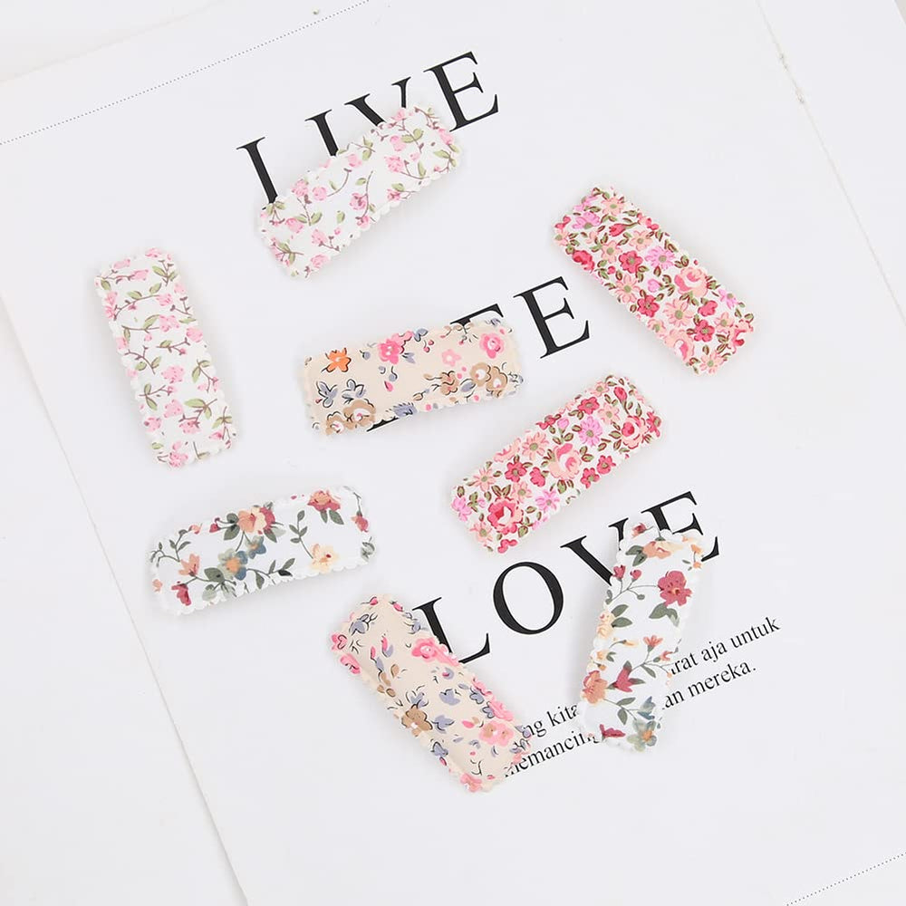 Kidocheese gift-ready toddler hair clips set for birthdays or holidays.