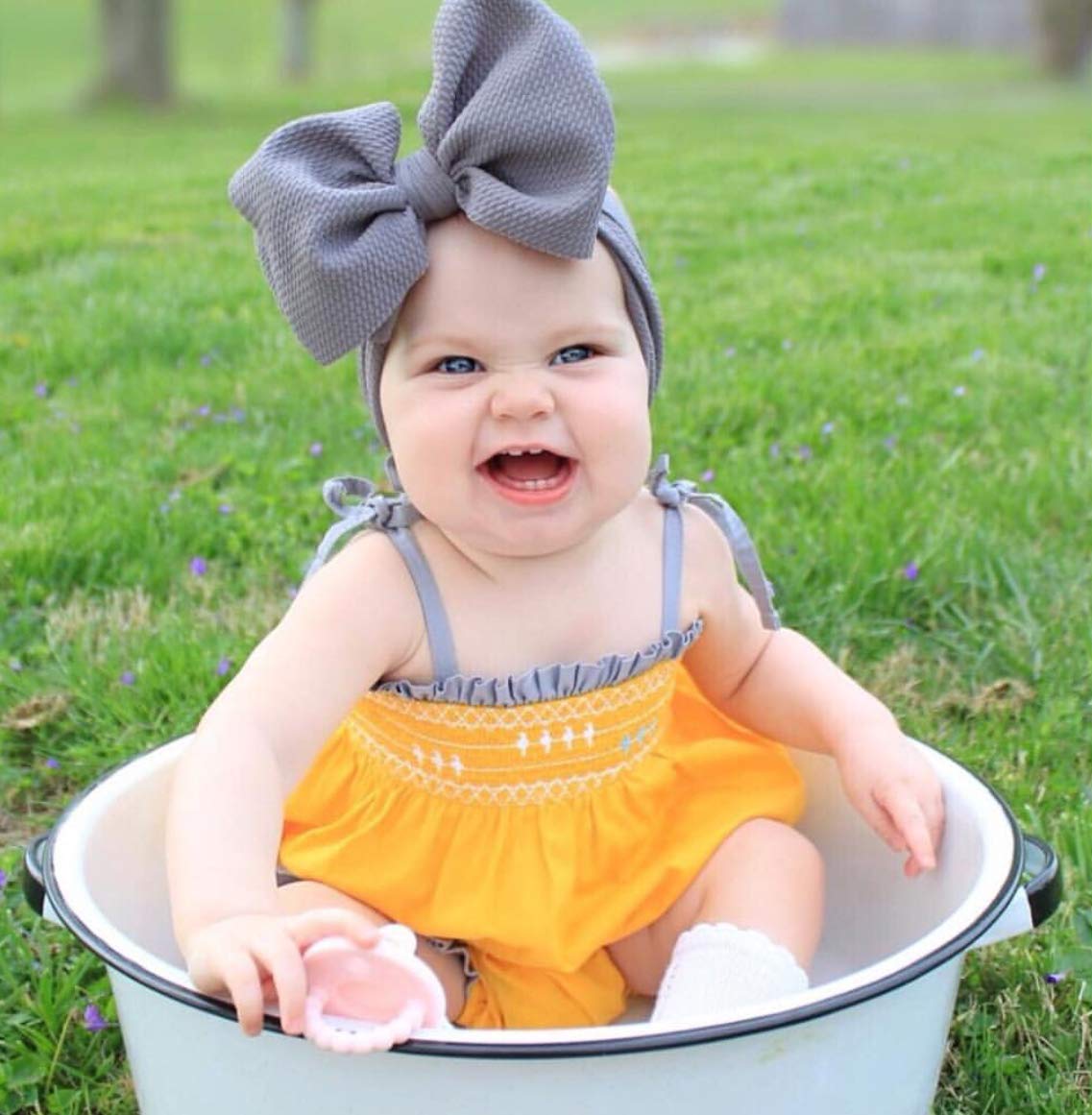 KIDOCHEESE ten-color headband set offers versatile outfit matching.