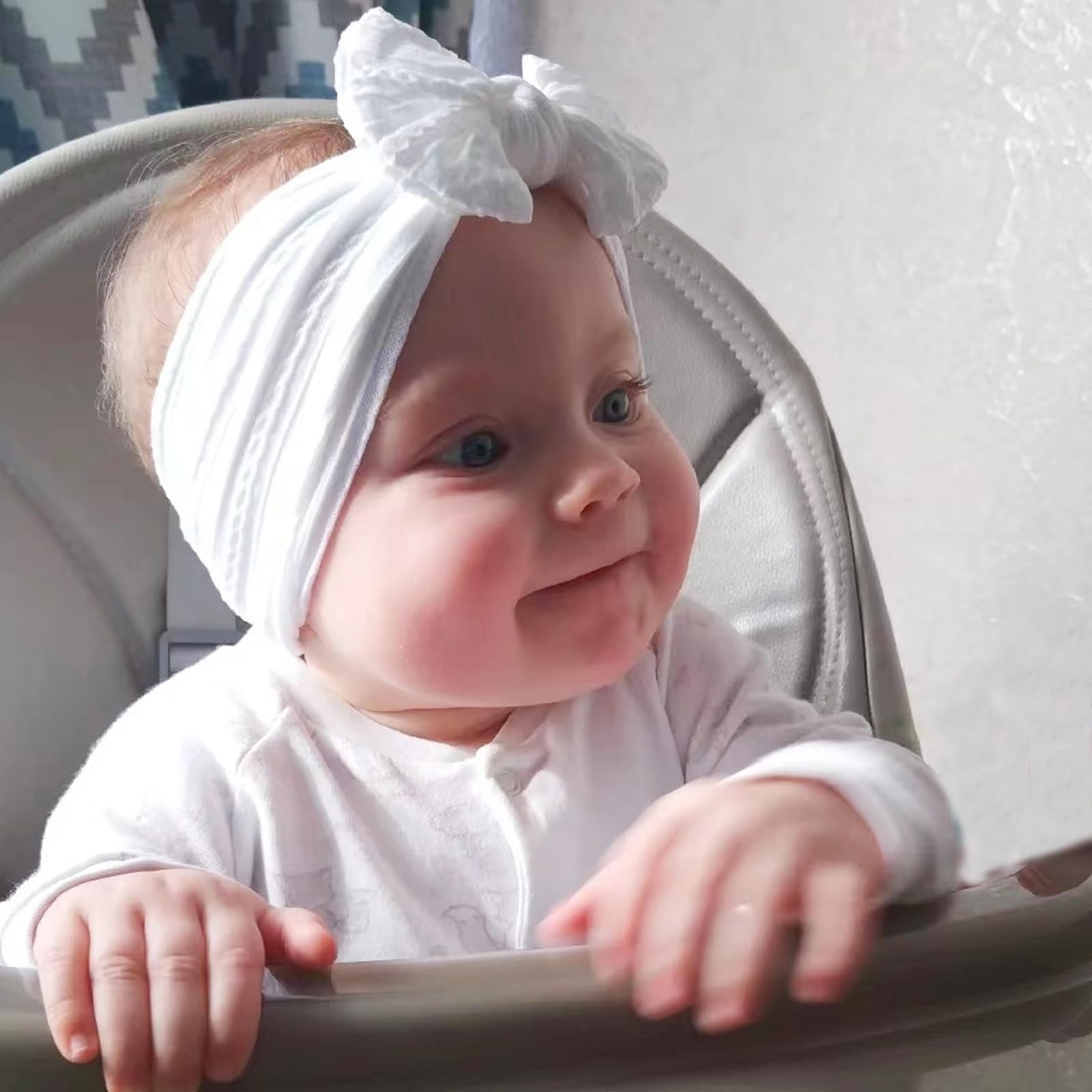 Kidocheese light grey headband adds versatile, everyday charm.