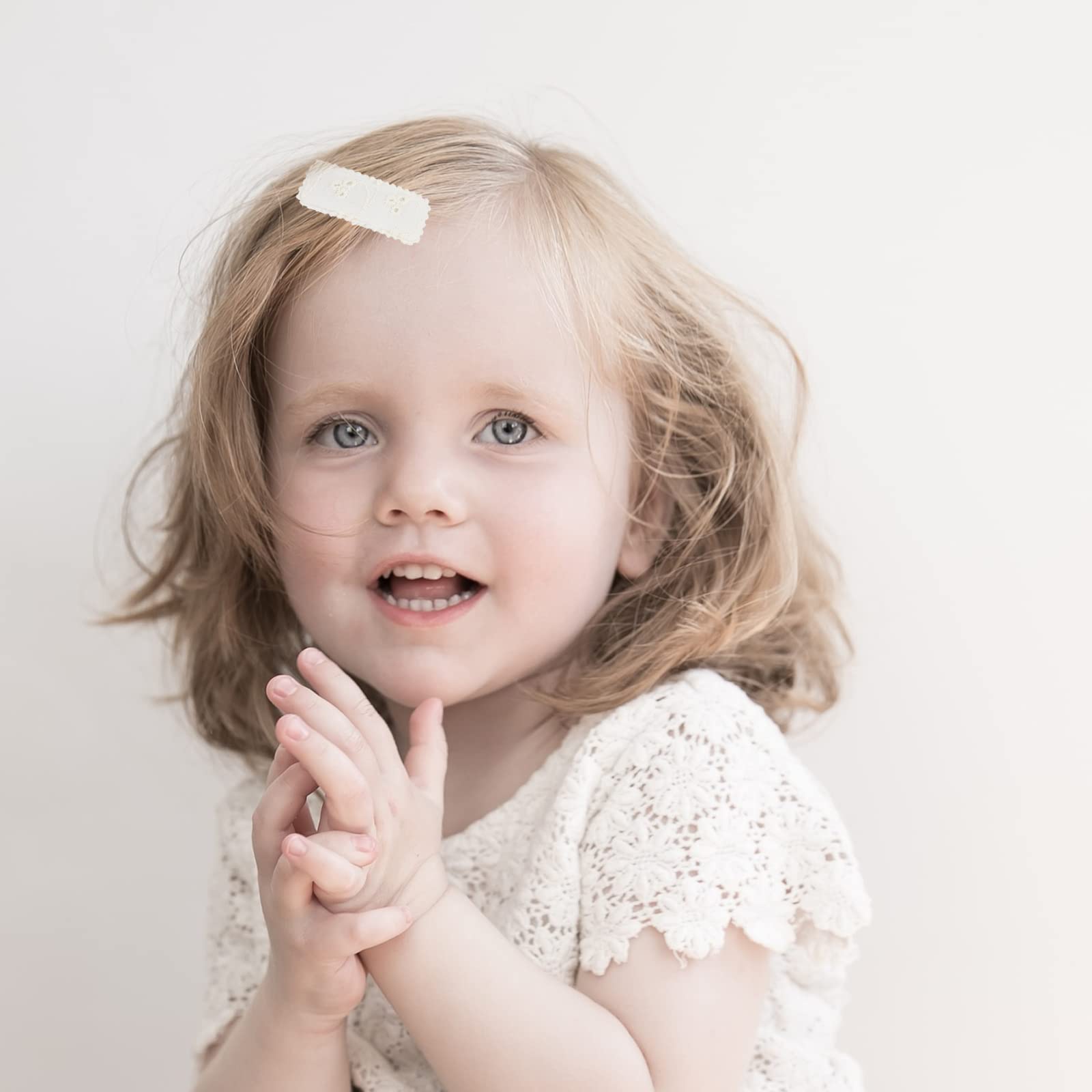 Kidocheese multi-color pattern hair clips for versatile daily outfits and looks.