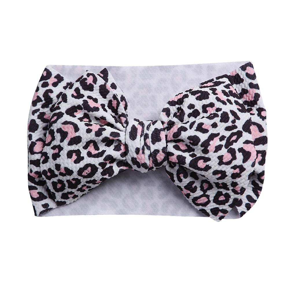 KIDOCHEESE soft elastic headband showing stretchable band suitable for newborns to toddlers.