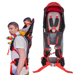 Kidpprod baby shoulder carrier frame for comfortable hands-free outings