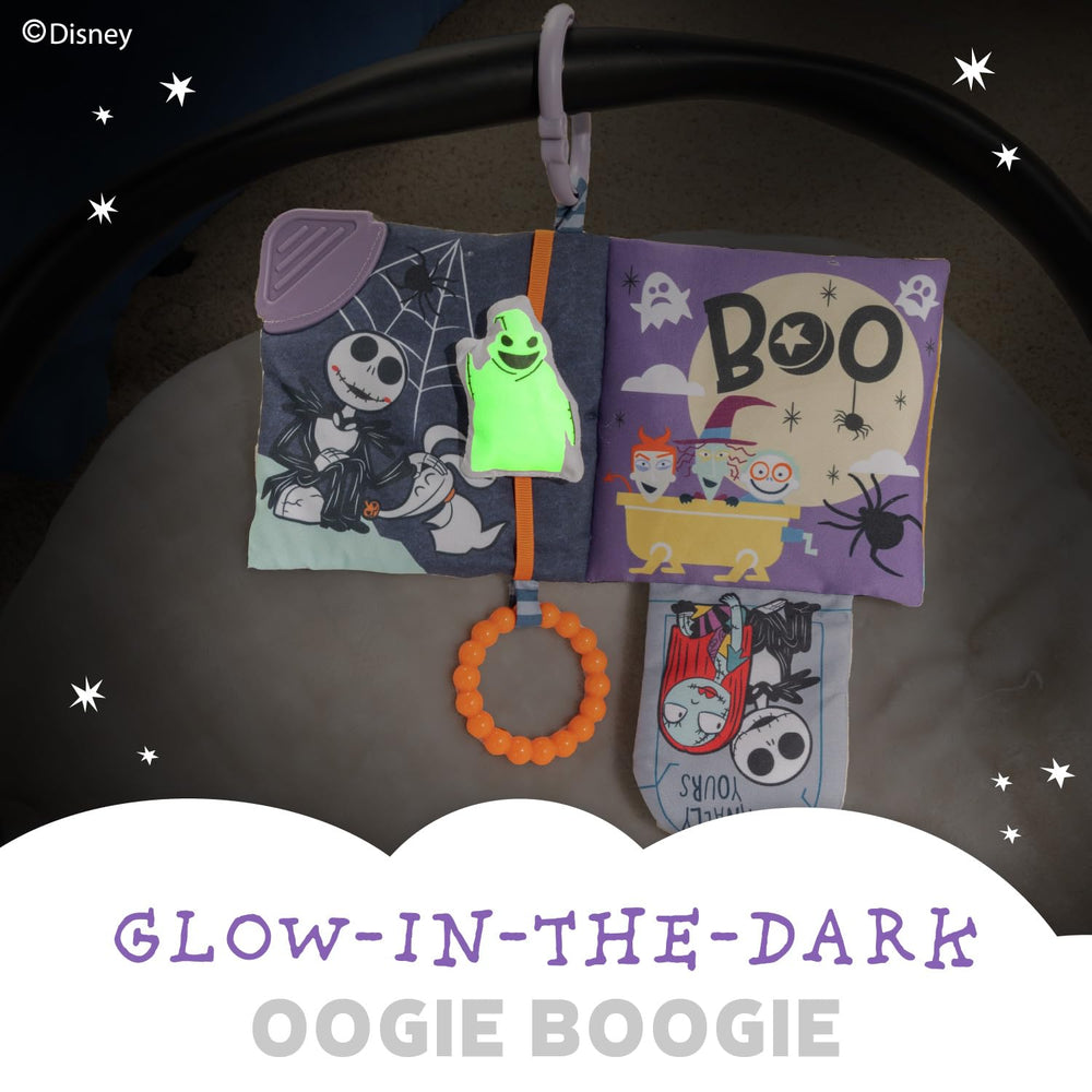 Kids Preferred Nightmare Before Christmas flaps and mirror spark baby interaction.