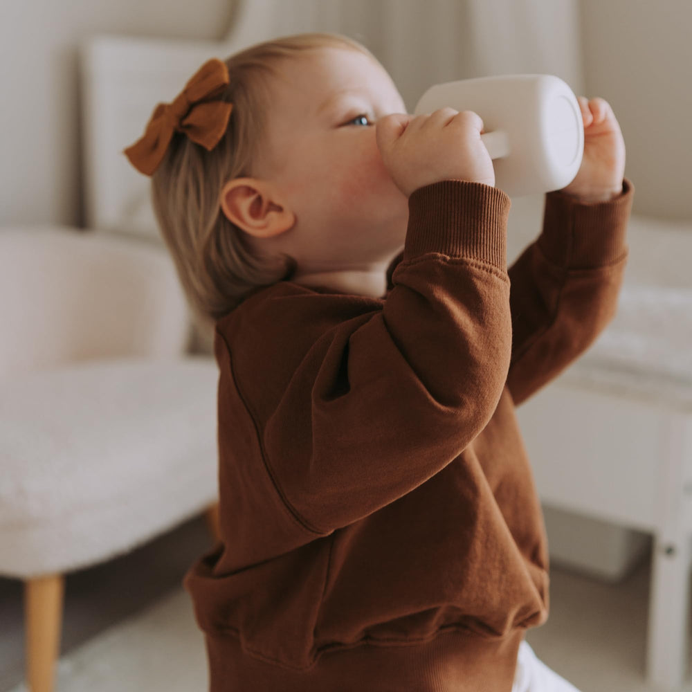 KIDSco transition cup doubles as a cup and snack container