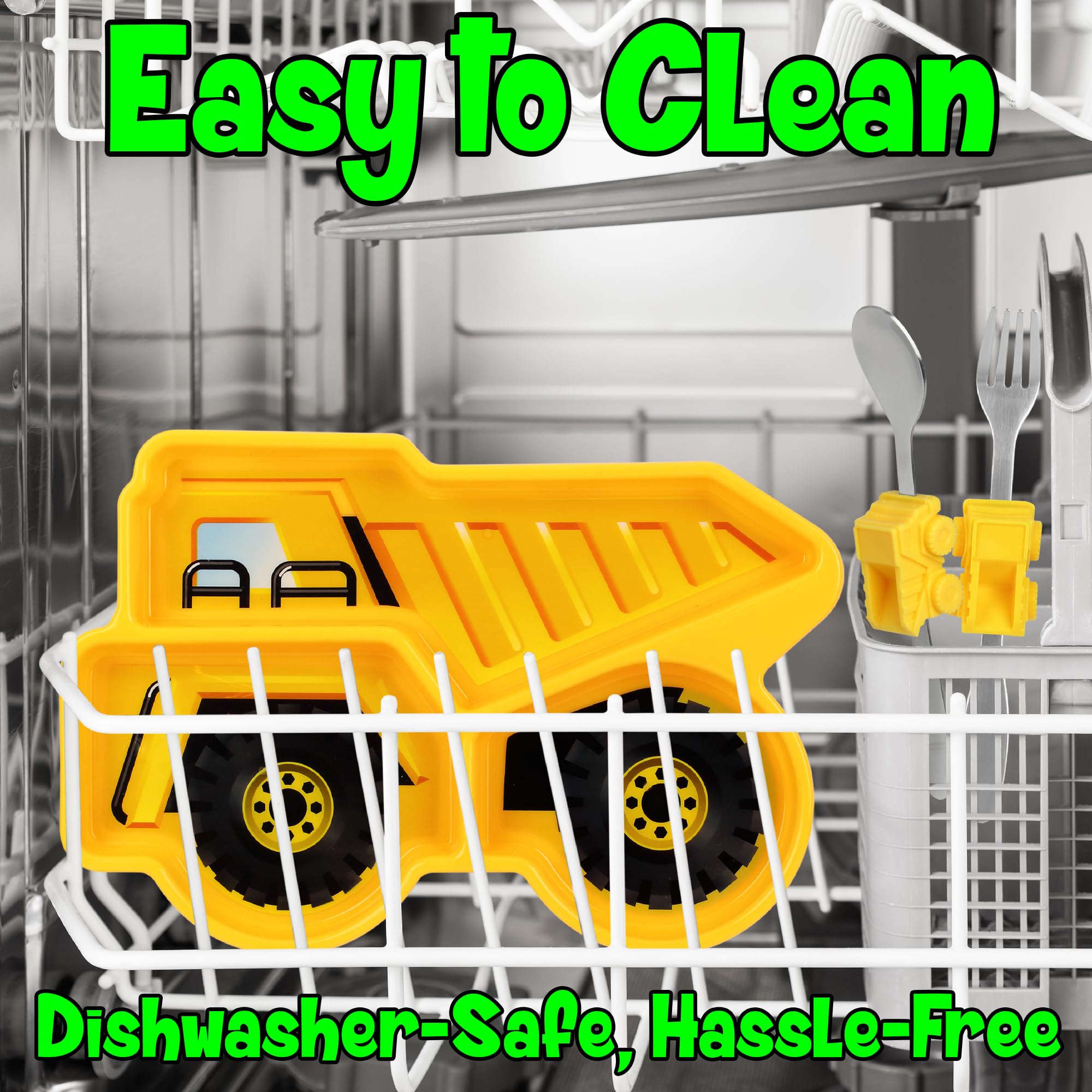 KidsFunwares dishwasher safe dinnerware for easy cleanup