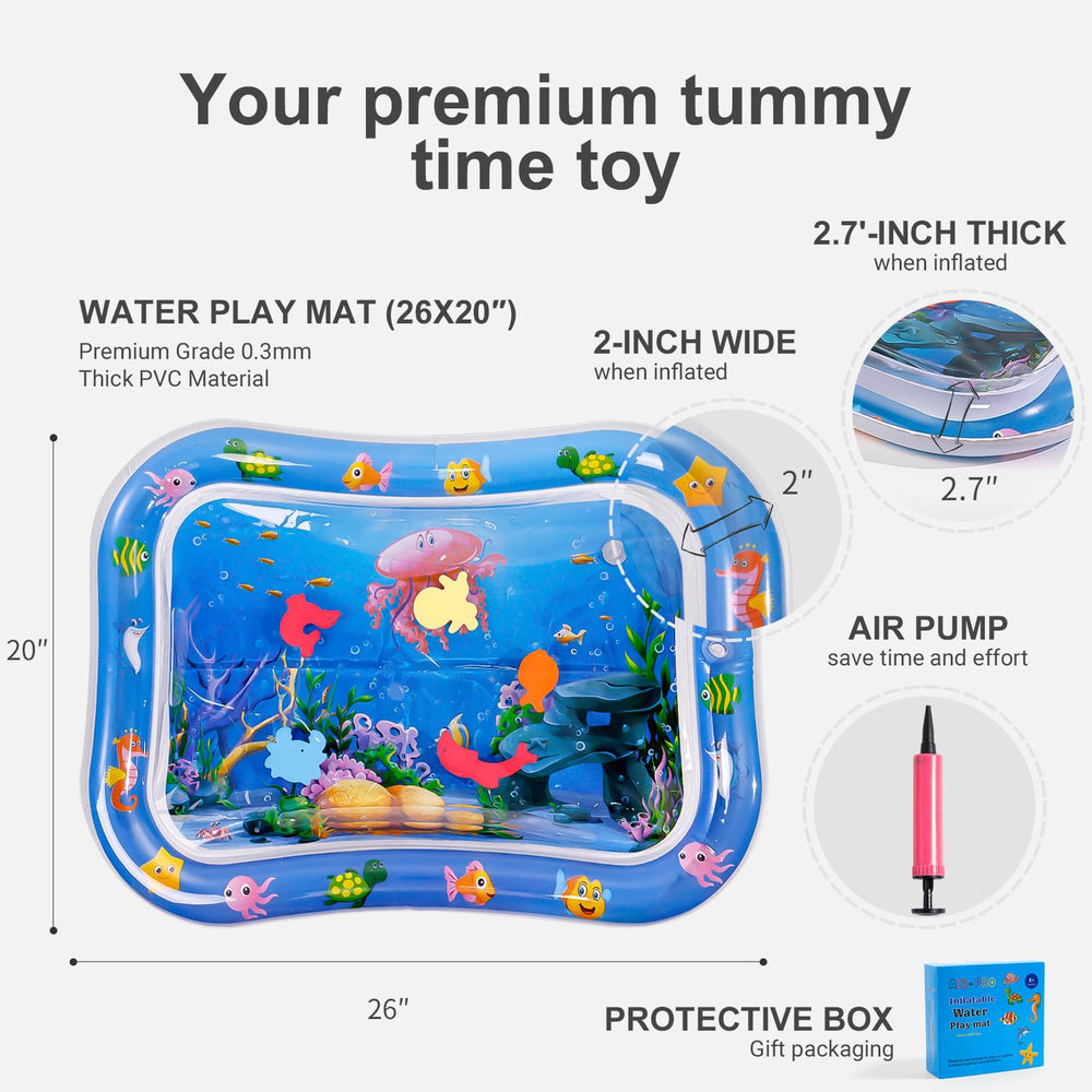 KidsMind water inlet port for quick, clean setup