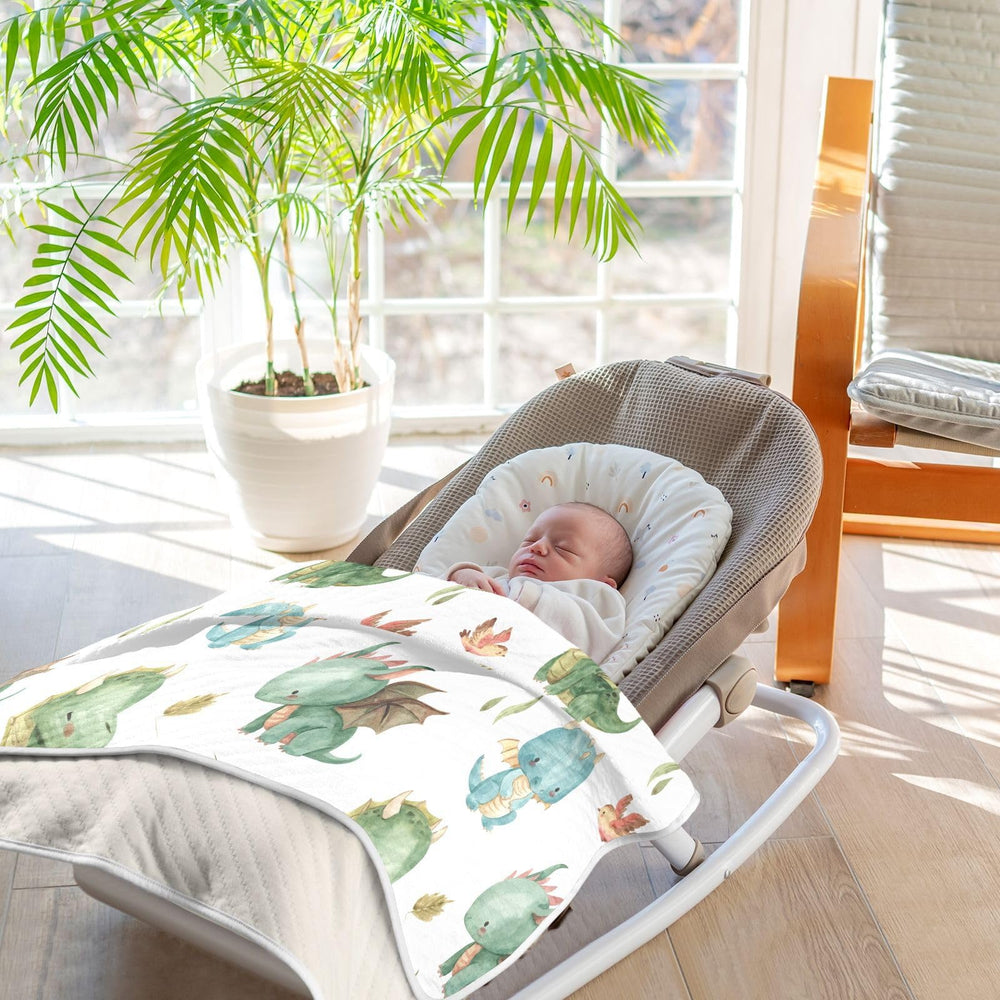 Kigai 30x40 baby blanket covers infants up to 48 months.