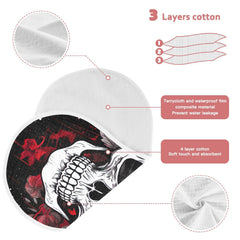 Kigai curved-shoulder burp cloth aids draping for comfortable feeding sessions