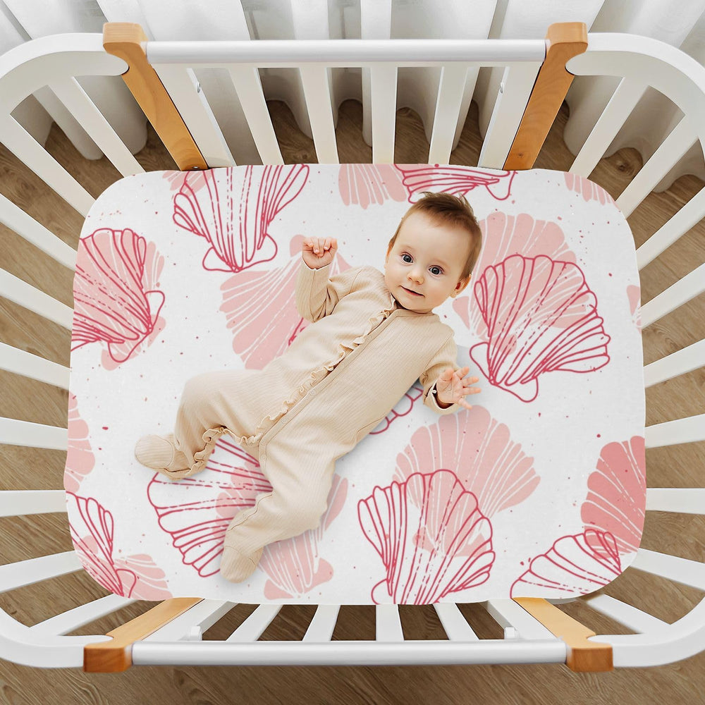 Kigai machine-washable crib sheet for easy cleaning