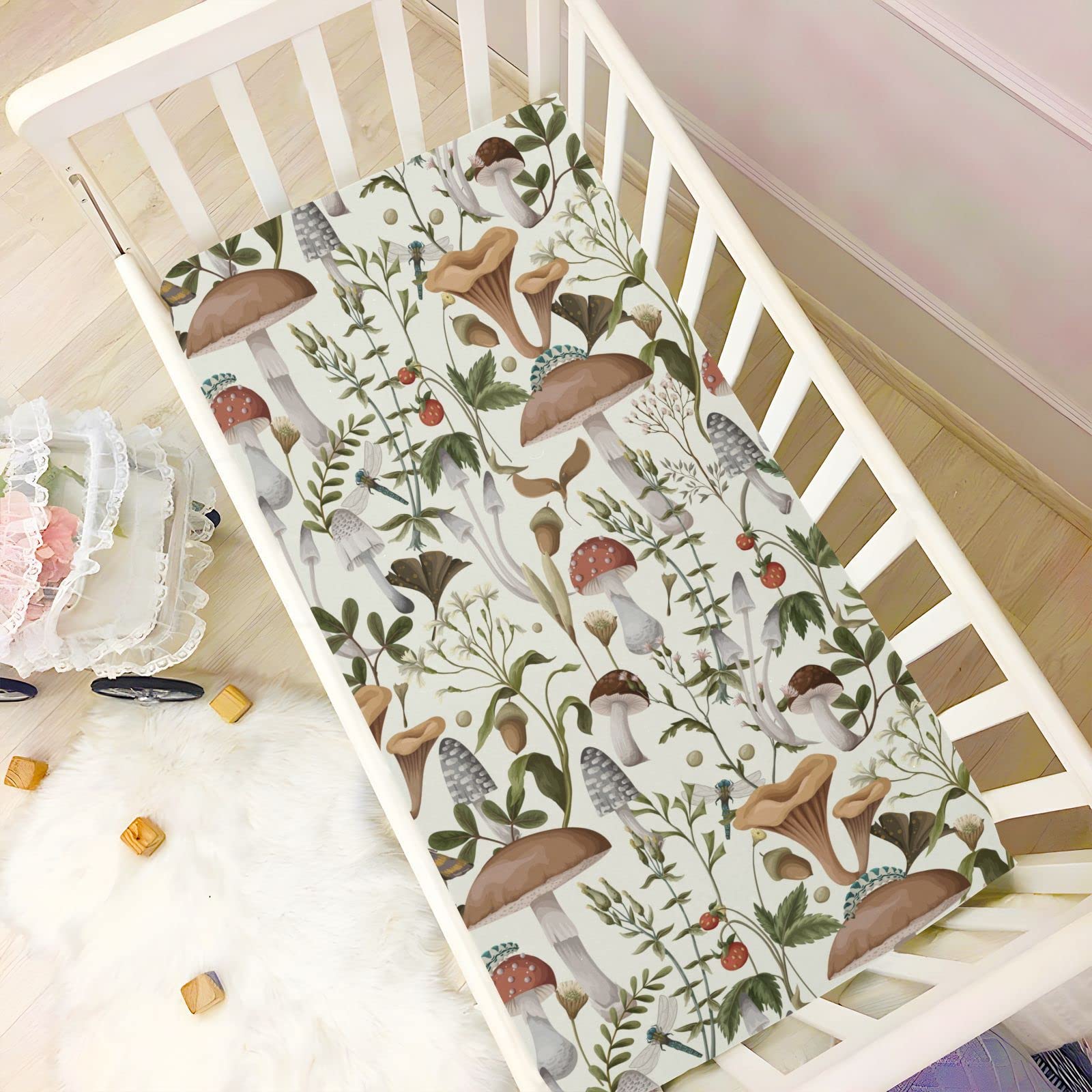 Kigai 52 by 28 inch sheet fits standard cribs with ease.