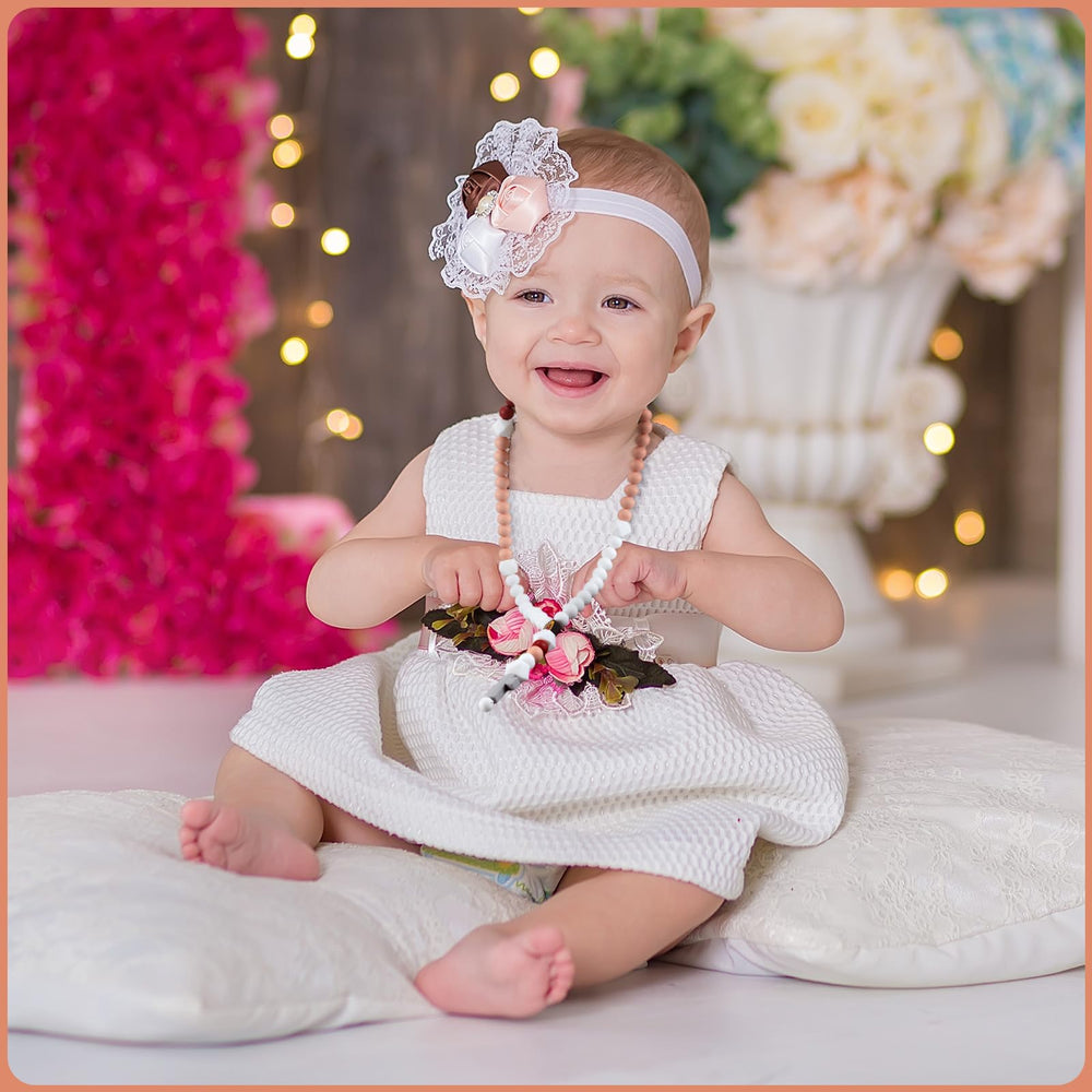 Kigeli baptism rosary silicone, UV resistant and durable