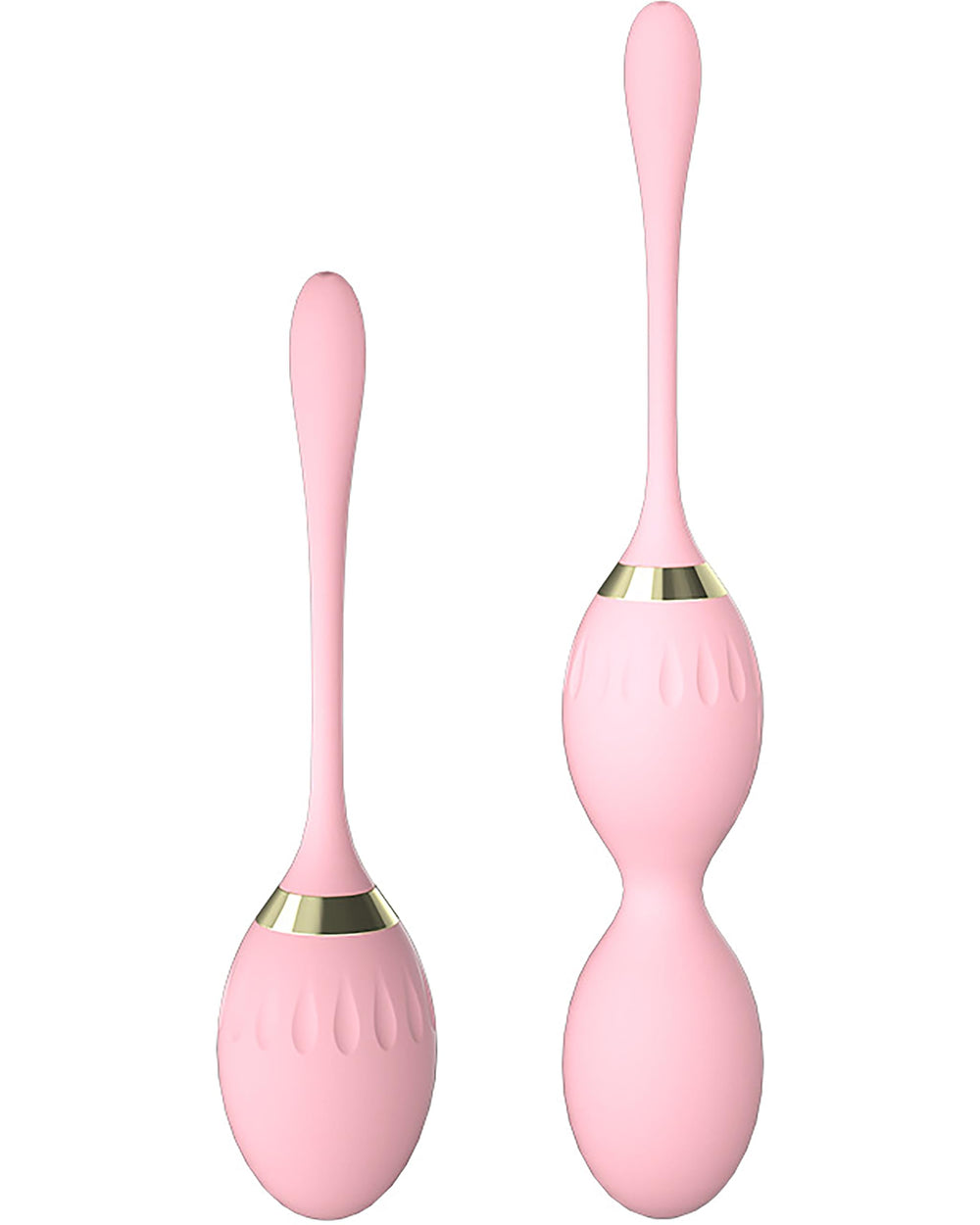 KIISAWA dual-sphere pelvic trainer pink for balanced subtle resistance and easy handling