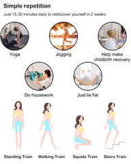 KIISAWA simple daily activities with the pelvic trainer during standing and walking