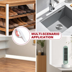 Kikerike drywall corner protector suitable for kitchens and white surfaces