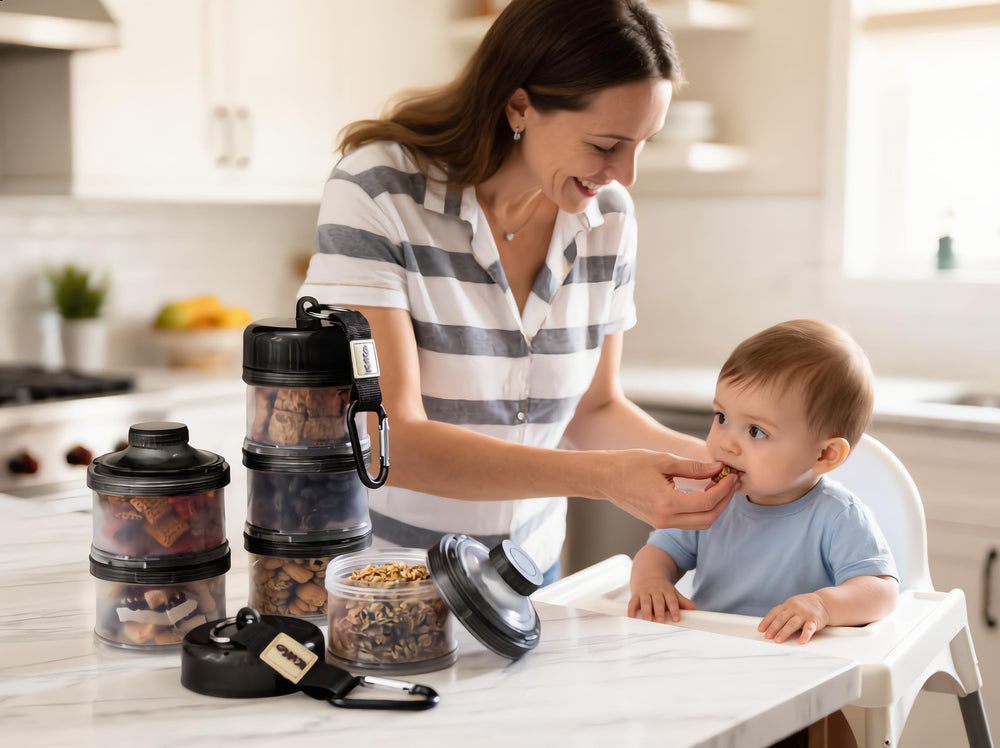 KiKo container uses BPA-free, food-grade plastic for safe travel.