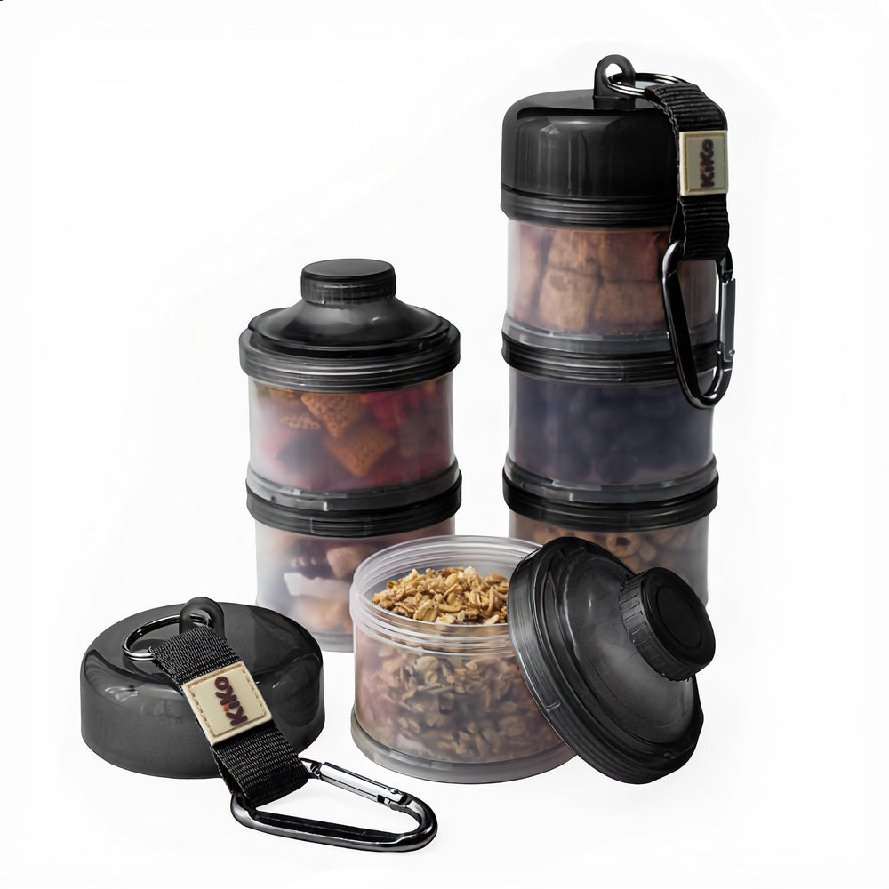 KiKo 2-pack travel formula container for quick, pre-measured servings on the move.