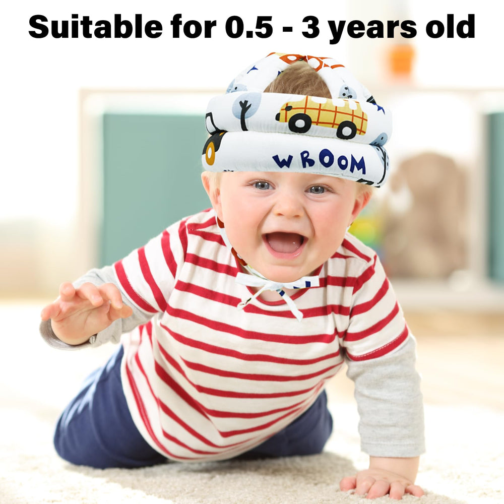 Kimitimi adjustable circumference fits 17–22 inches for growing toddlers.