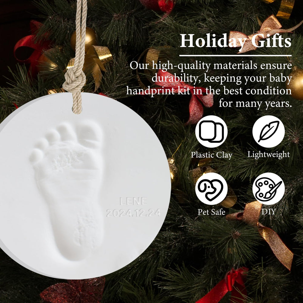 Kimitimi Handprint Kit roller shown for crisp print impressions.