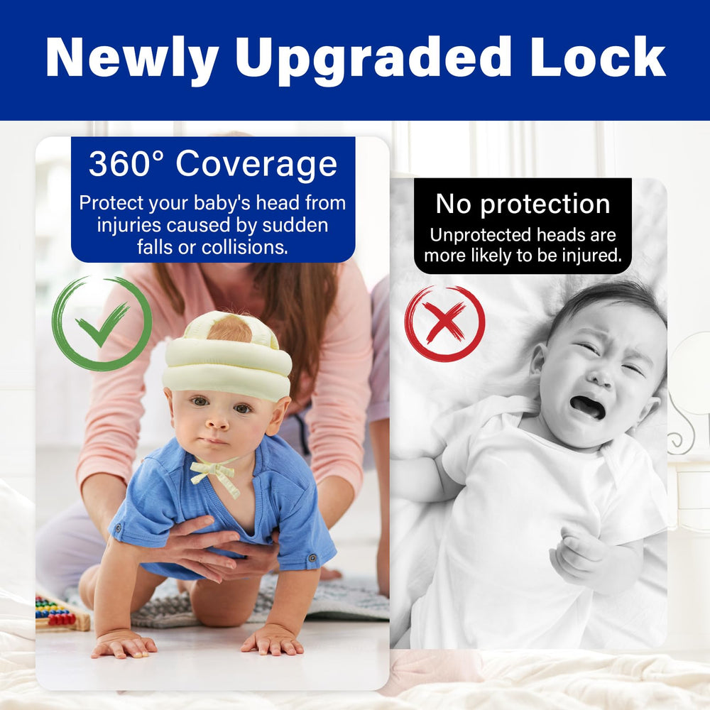 Kimitimi baby safety helmet indoor and outdoor use suitable