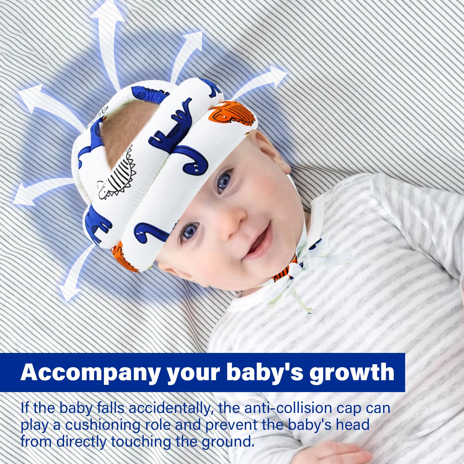 Kimitimi adjustable strap ensures secure fit during playtime.
