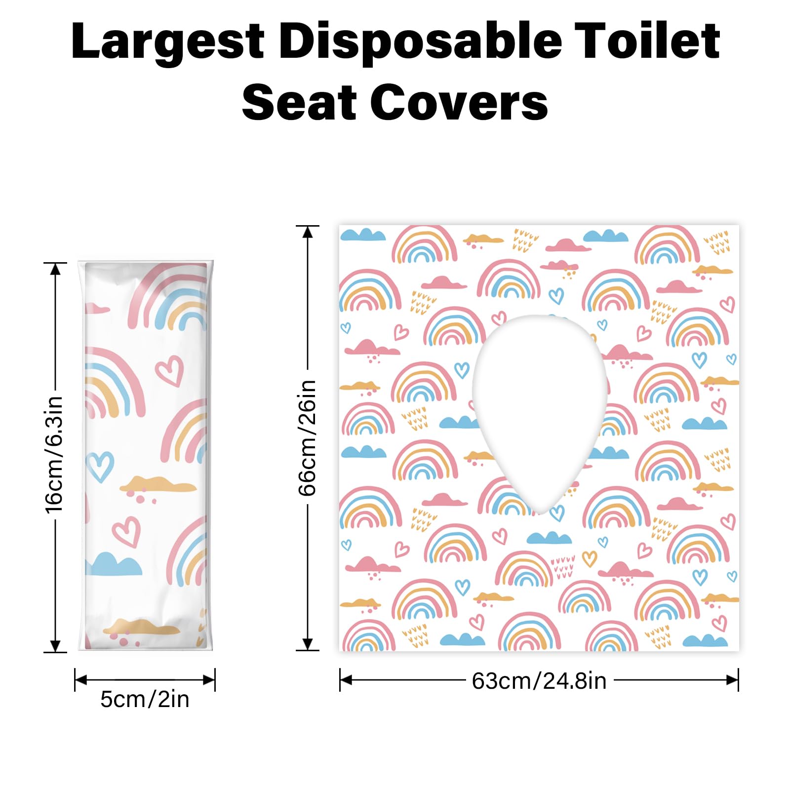 Kimitimi individually wrapped covers fit easily in bags for travel