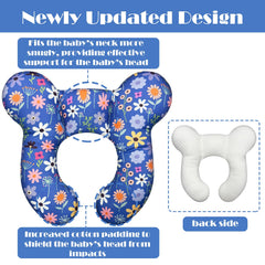 Kimitimi travel pillow with soft cotton cover offers gentle touch.