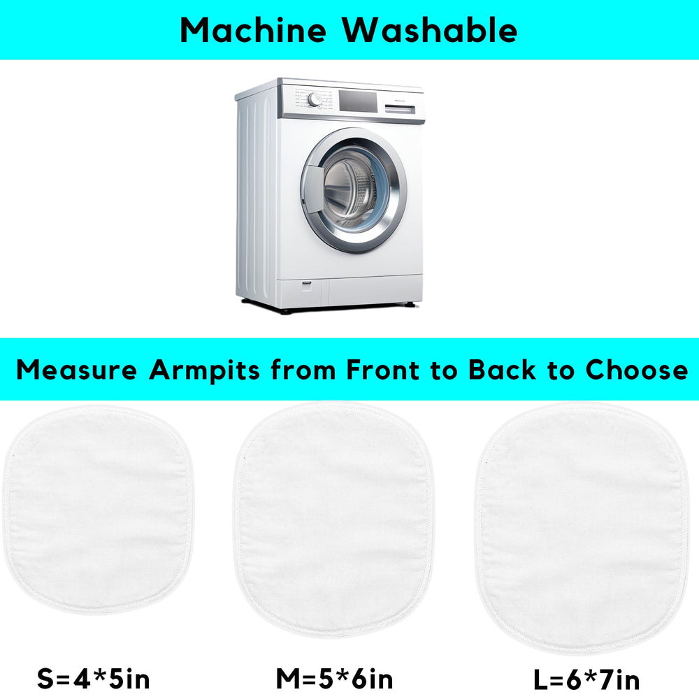 KimYoung armpit sweat pads on clothing prevent visible marks.