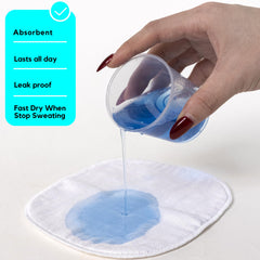KimYoung small size pad (4x5 in) for compact armpit coverage.