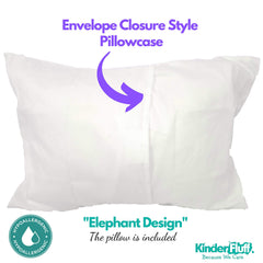 Kinder Fluff 230T cotton shell adds breathable, smooth comfort.