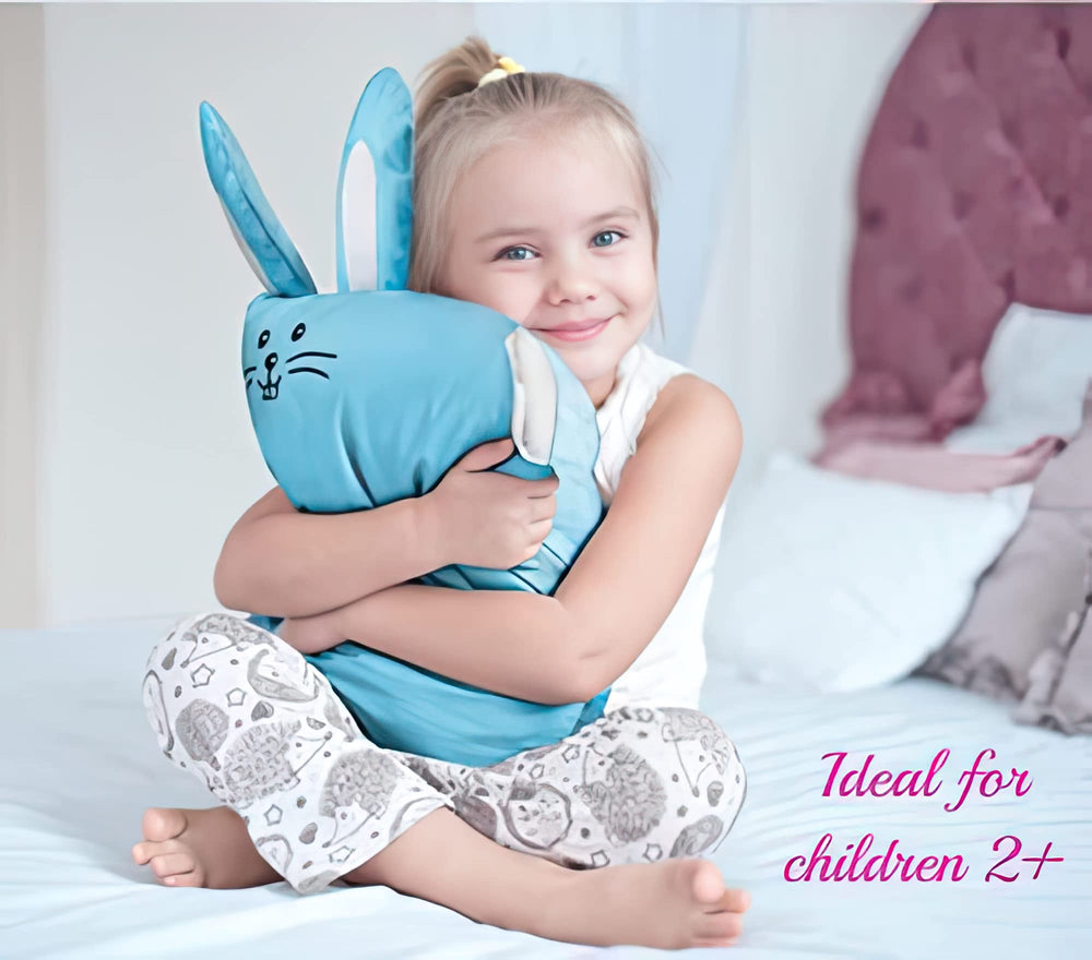 Pillow and case shown together as a durable, machine washable set.