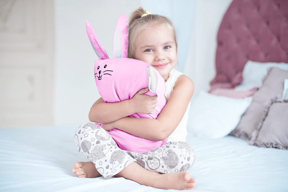 Kinder Fluff machine-washable pillow for easy cleaning