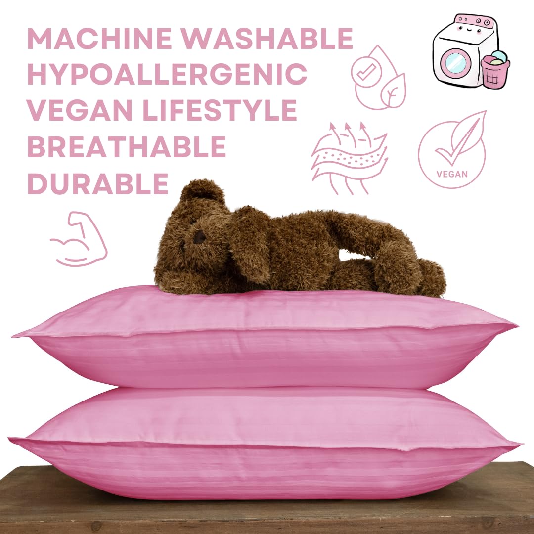 Kinder Fluff pillow care vacuum-sealed packaging supports hygienic storage