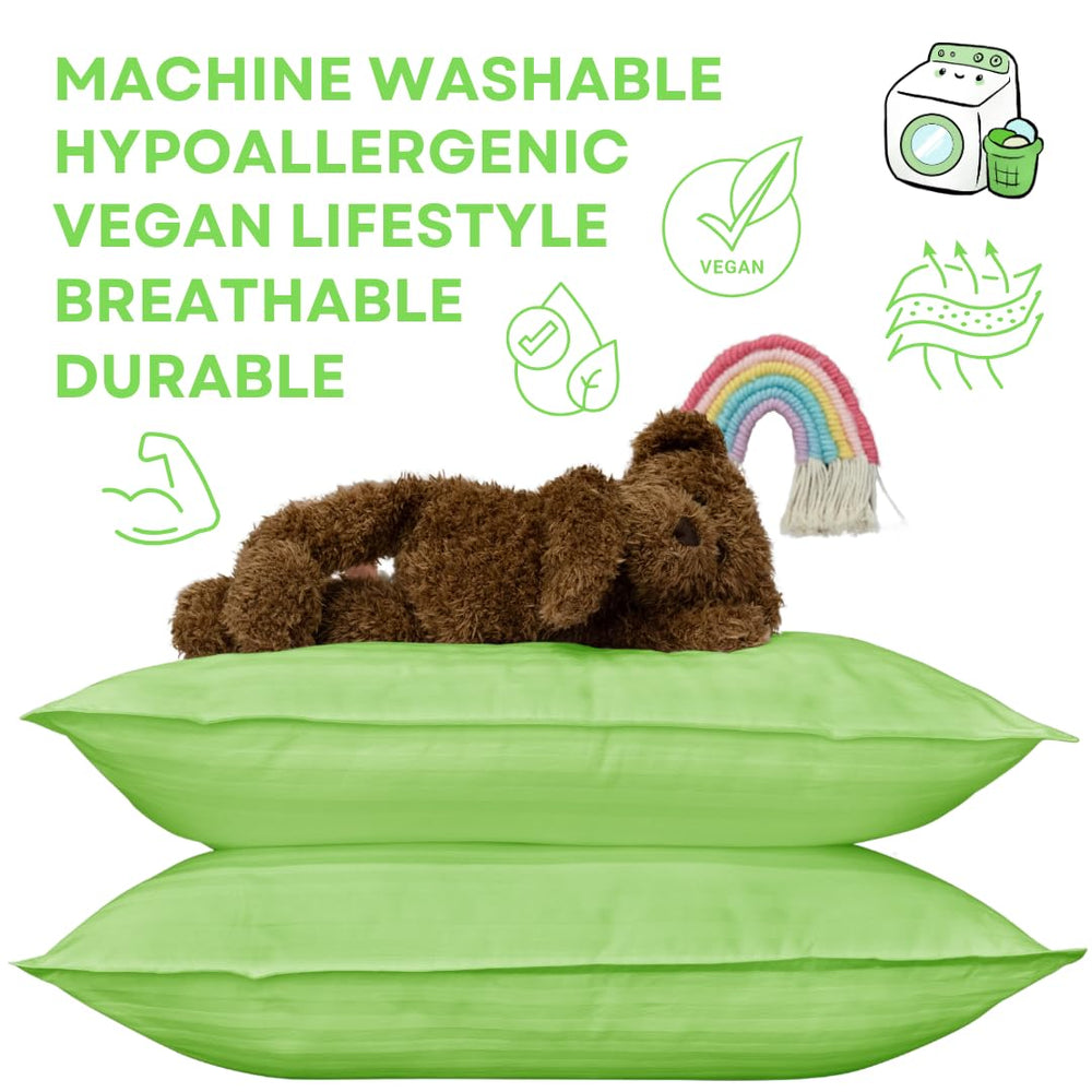 Kinder Fluff vacuum-sealed packaging protects pillows during shipping