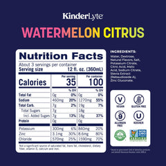 Pouring KinderLyte Watermelon Citrus for convenient on-the-go hydration.