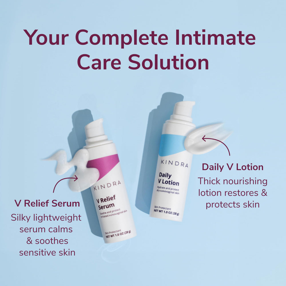 Product suited for daily use in intimate care routine with Kindra.