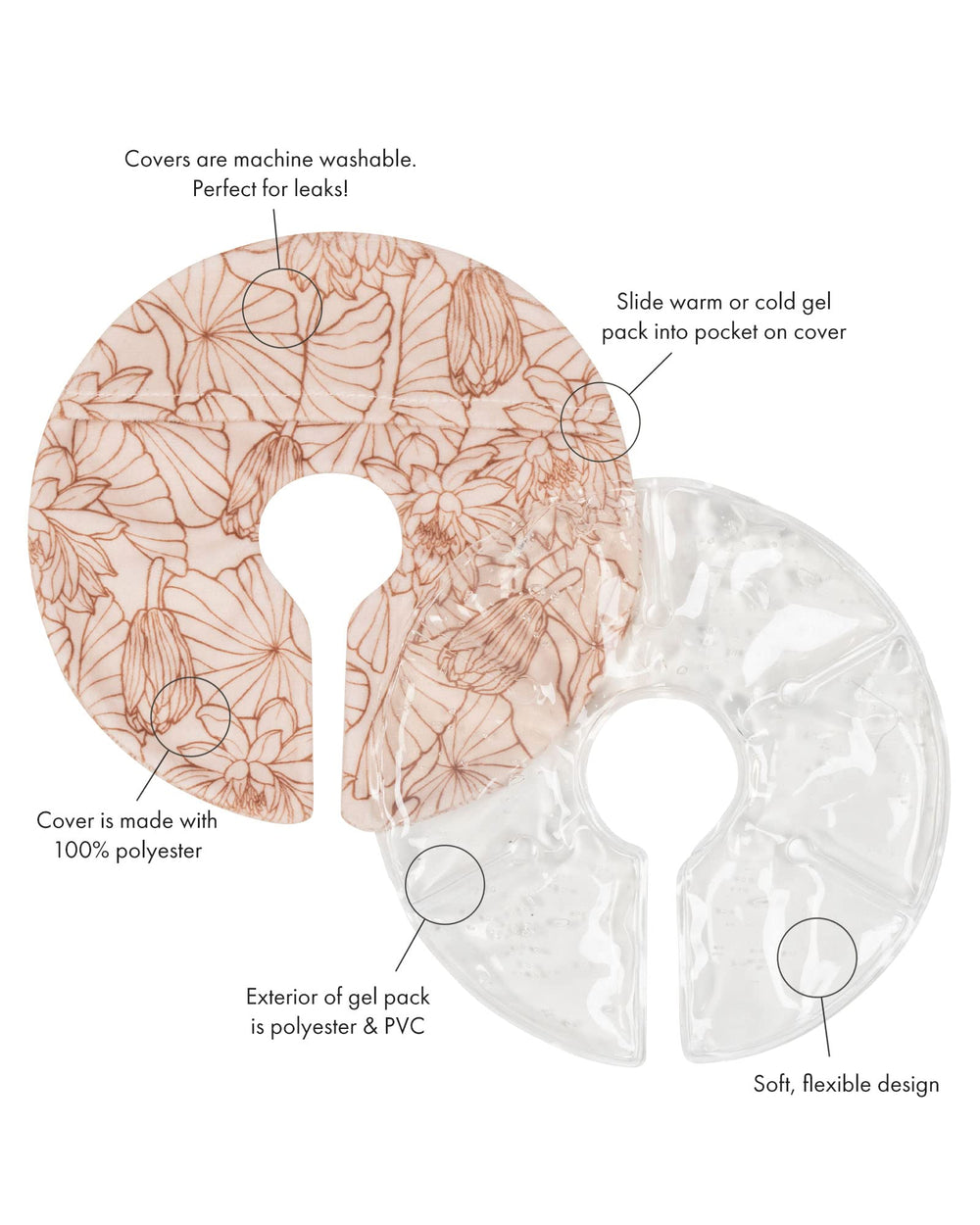Kindred Bravely cold therapy breast pads for engorgement comfort