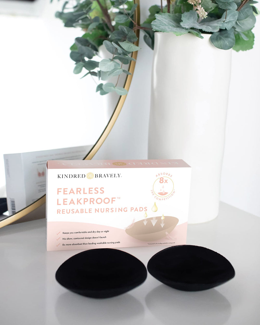 Kindred Bravely Fearless beige and black pack ready for everyday wear.