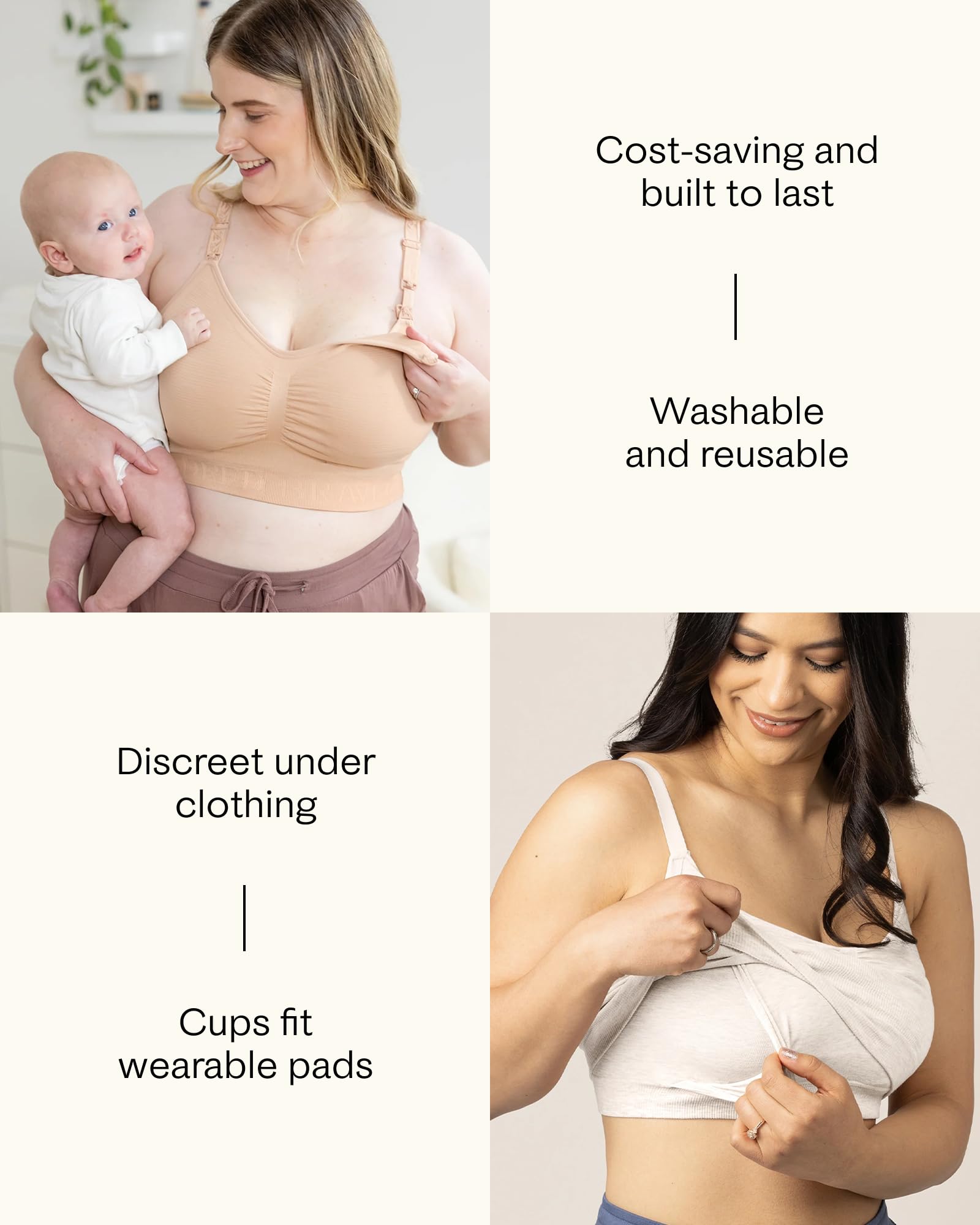 Kindred Bravely OEKO-TEX certified nursing pads for safe wear
