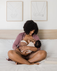 Kindred Bravely warm therapy pads microwaved to support milk flow