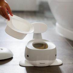 Kindsgut potty non-slip base helps prevent slips while learning.