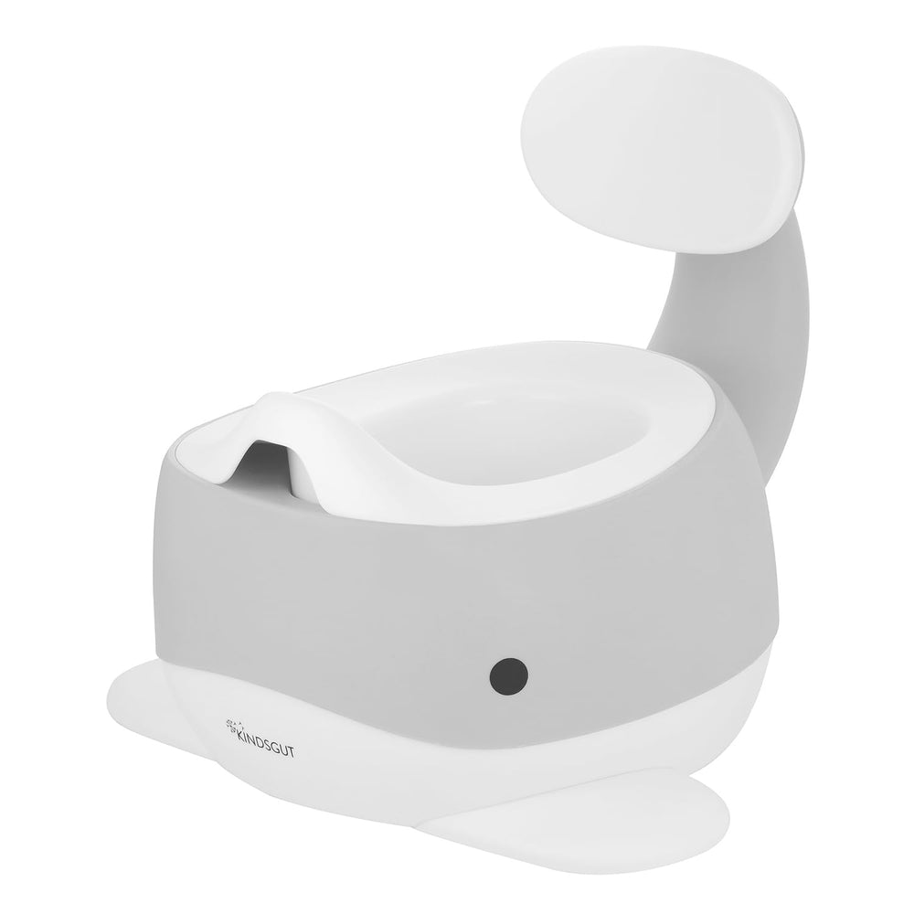 Kindsgut potty seat height 15 cm suits early trainees.