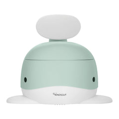 Kindsgut Potty Whale Aquamarine front view shows a toddler-friendly design for easy use.