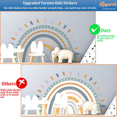 Kingarch boho sun peel sticker adds warmth to bedrooms.