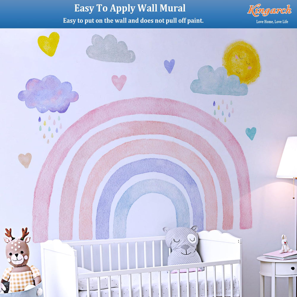 Kingarch fabric wall decor feels tactile and warm for sensory-friendly decorating.