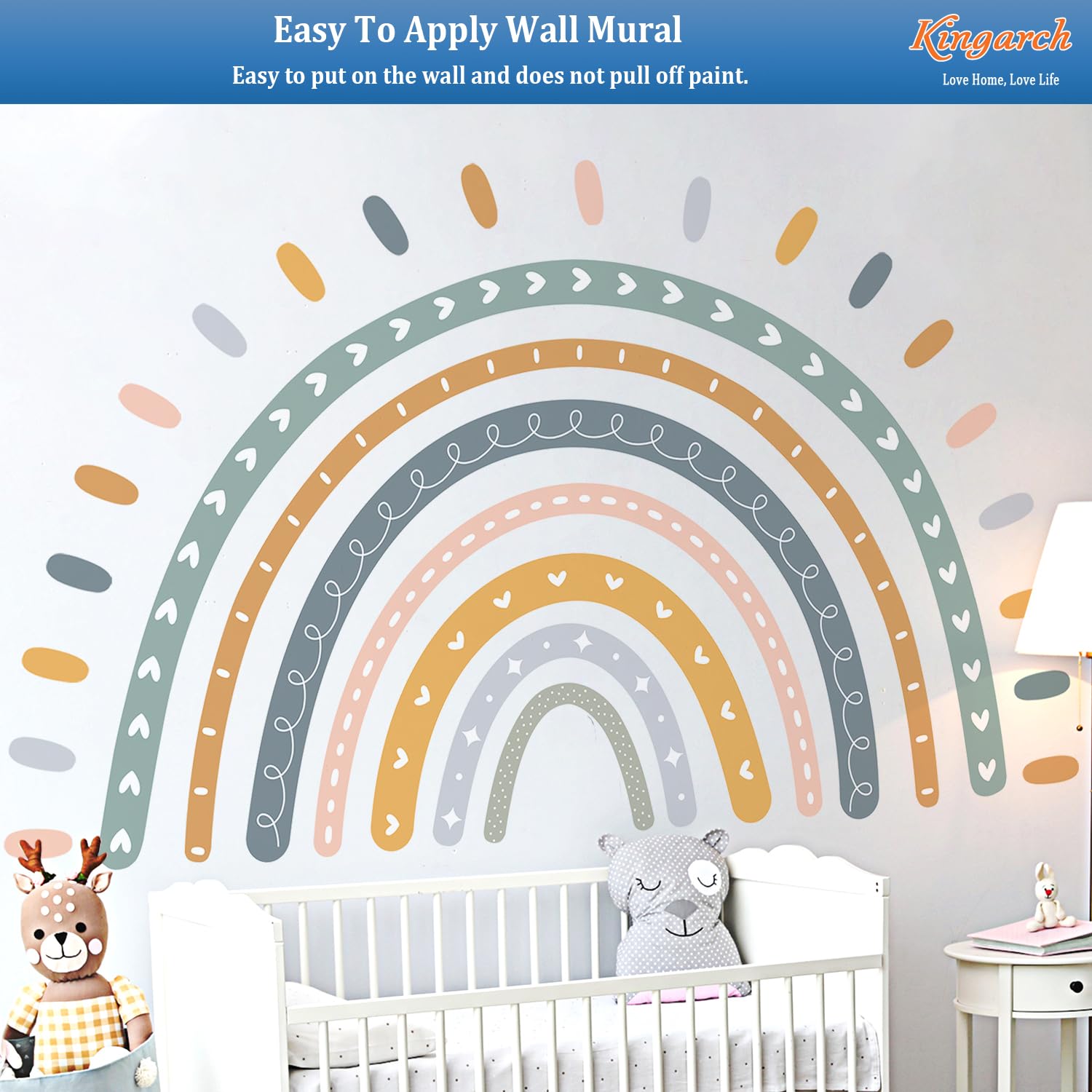 Kingarch kids room decor stickers spark imagination and play.